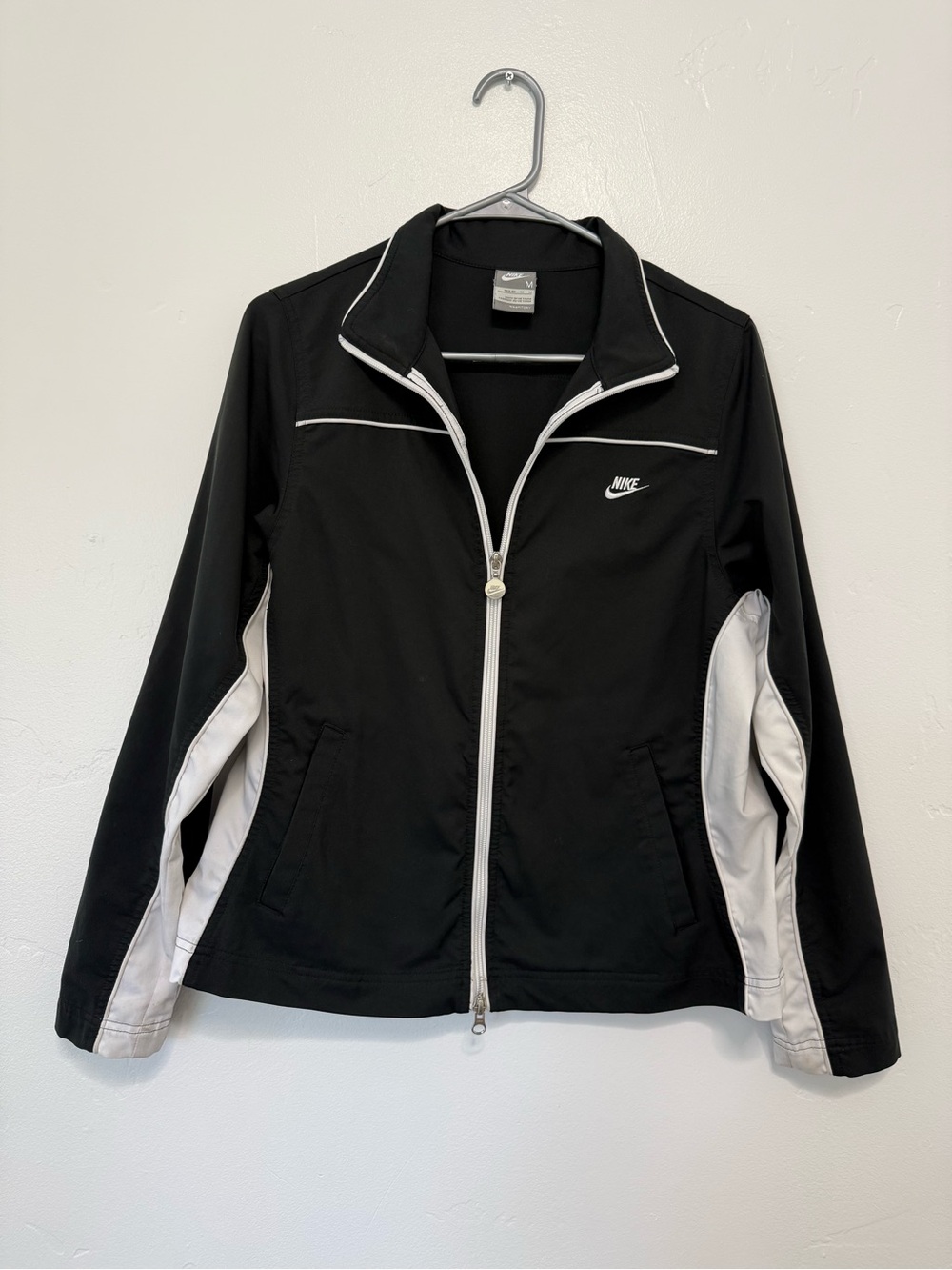 Nike Women’s Y2K Black and White Track Jacket